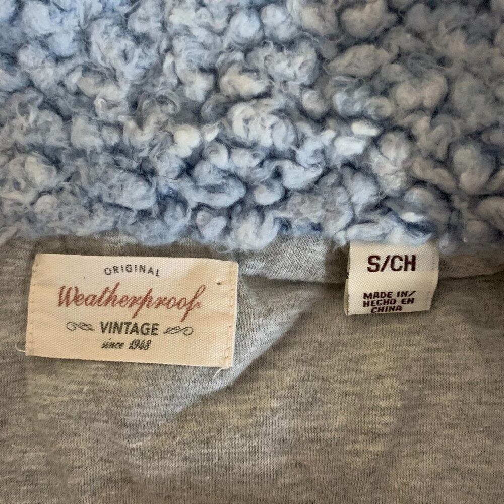 Weatherproof Blue Teddy Jacket - S - Picture 2 of 9